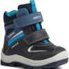 Kids Shoes Shoesissime Fall Boots | Geox Flanfil B.Wpf.B B044Hb Blue