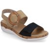 Women'S Shoes Shoesissime Sandals | Rieker - Remonte R6853-60 Taupe