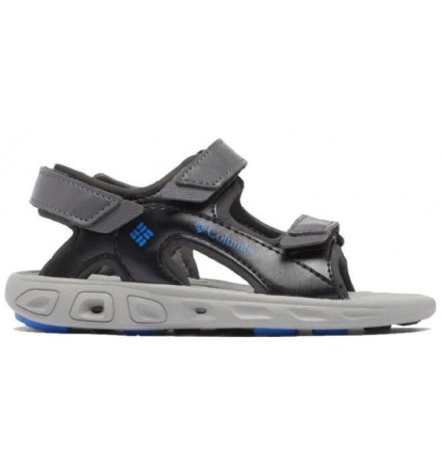 Kids Shoes Shoesissime Sneakers/Shoes | Columbia Techsun 3 Strap Sandal 2059421 2059422 Black