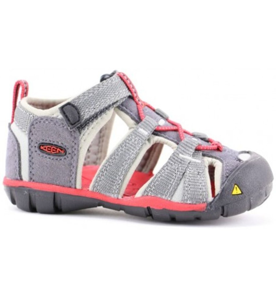 Kids Shoes Shoesissime Sandals | Keen Seacamp (Grandeur 4-7) Ii Cnx 1014116 Silver Grey