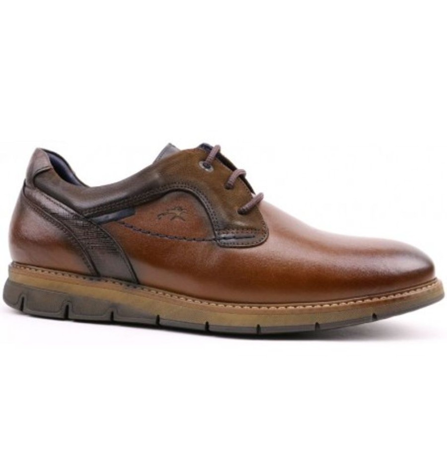 Men'S Shoes Shoesissime Dress Shoes With Laces | Dorking - Fluchos F0979 Tan