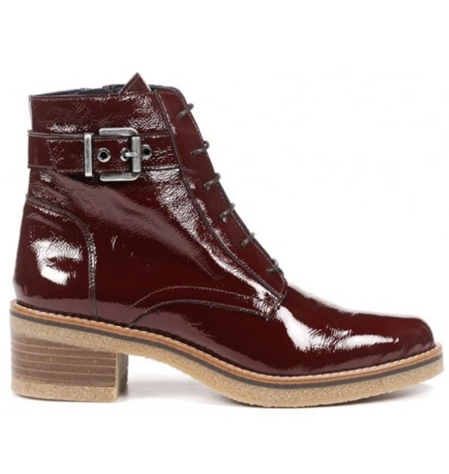 Women'S Shoes Shoesissime Fall Boots | Dorking - Fluchos D8686 Burgundy