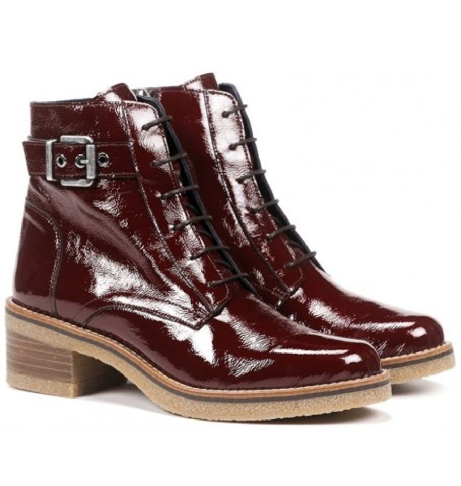 Women'S Shoes Shoesissime Fall Boots | Dorking - Fluchos D8686 Burgundy