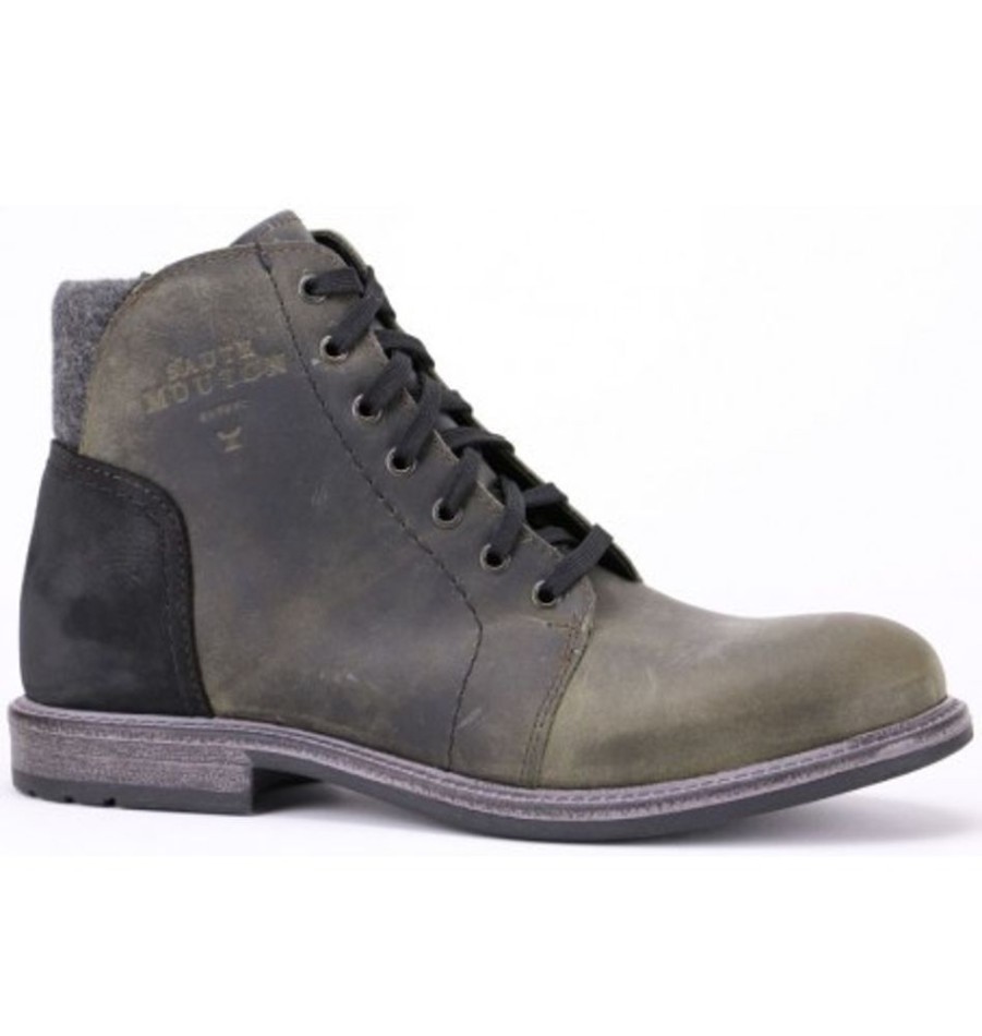 Men'S Shoes Shoesissime Winter Boots | Saute-Mouton Clement 2567 Green Khaki