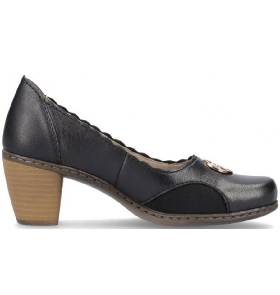 Women'S Shoes Shoesissime Shoes | Rieker 40910-00 Black