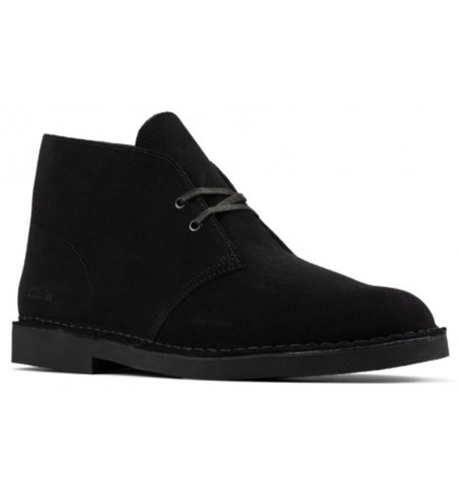 Women'S Shoes Shoesissime Fall Boots | Clarks Desert Boot 2 26155666 Black