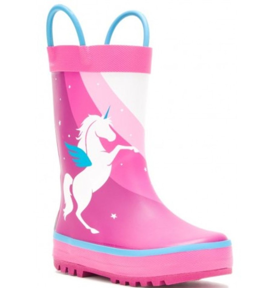 Kids Shoes Shoesissime Rain Boots | Kamik Unicorn Ek9232N Pink