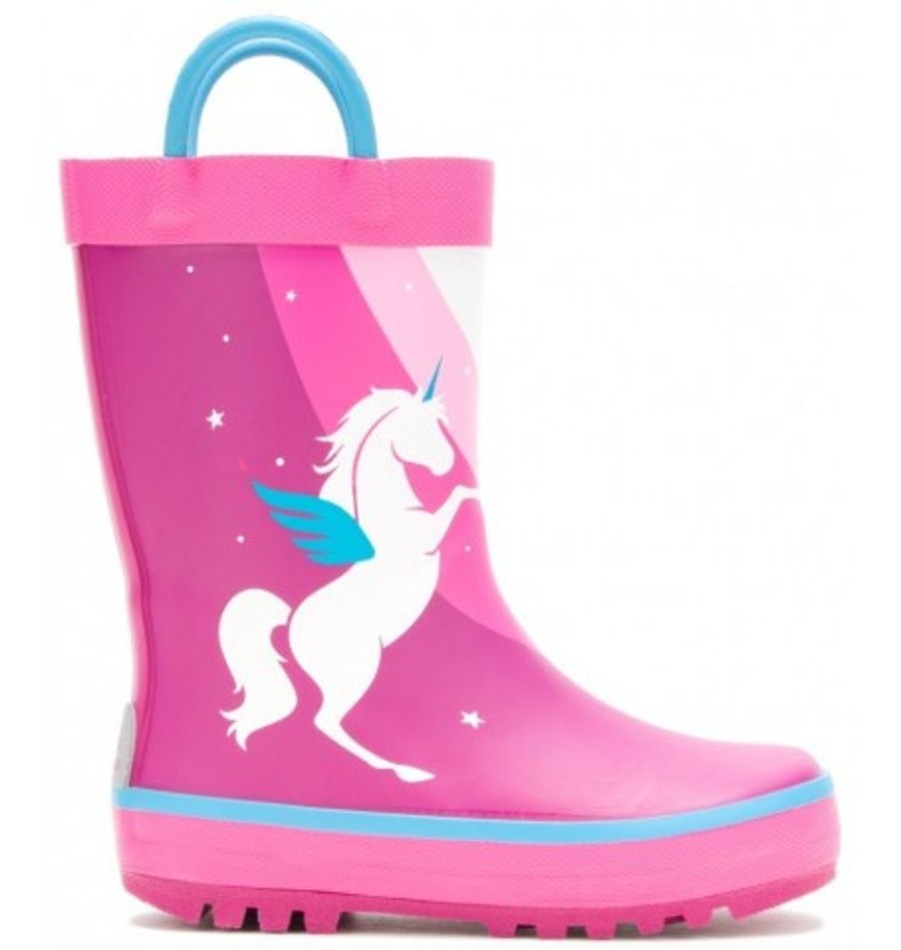 Kids Shoes Shoesissime Rain Boots | Kamik Unicorn Ek9232N Pink