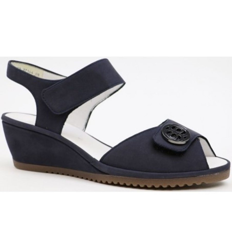 Women'S Shoes Shoesissime Sandals | Ara Clara 12-37144 Blue