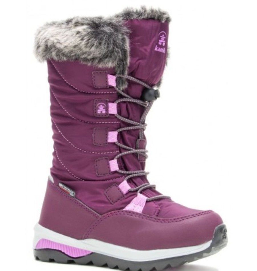 Kids Shoes Shoesissime Winter Boots | Kamik Prairie Nf4057-Nf8057 Purple