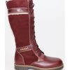 Women'S Shoes Shoesissime Winter Boots | Saute-Mouton Ilka Crampons 2849 Burgundy