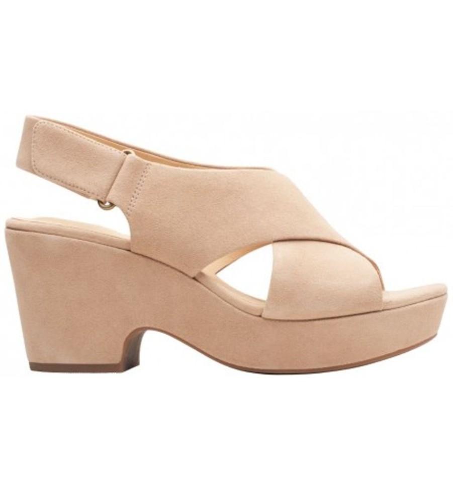 Women'S Shoes Shoesissime Sandals | Clarks Maritsa Lara 26140120 Taupe