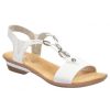 Women'S Shoes Shoesissime Sandals | Rieker 63453-80 White