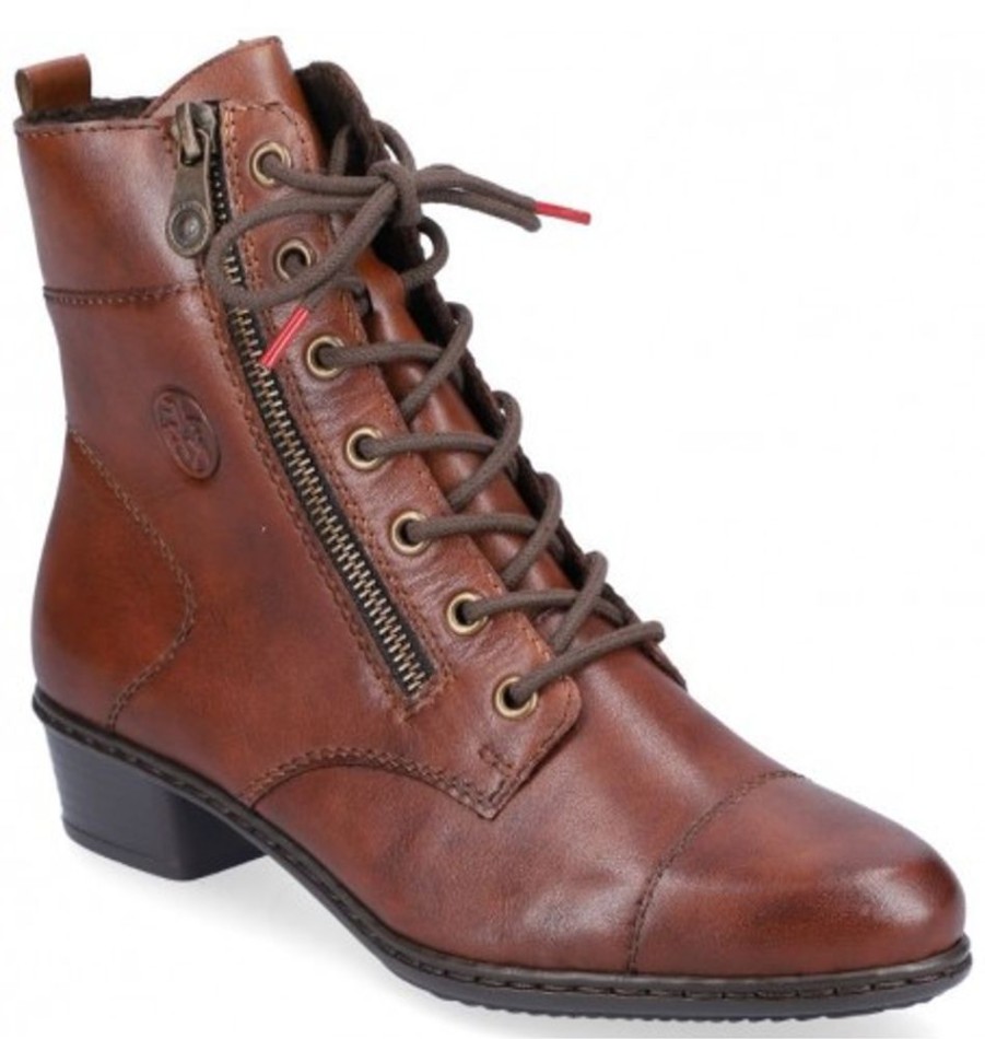 Women'S Shoes Shoesissime Fall Boots | Rieker Y0706-25 Brown