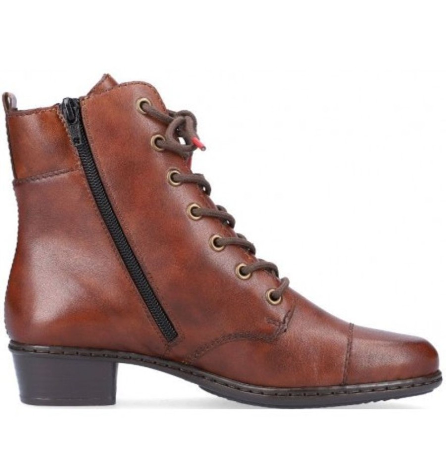 Women'S Shoes Shoesissime Fall Boots | Rieker Y0706-25 Brown