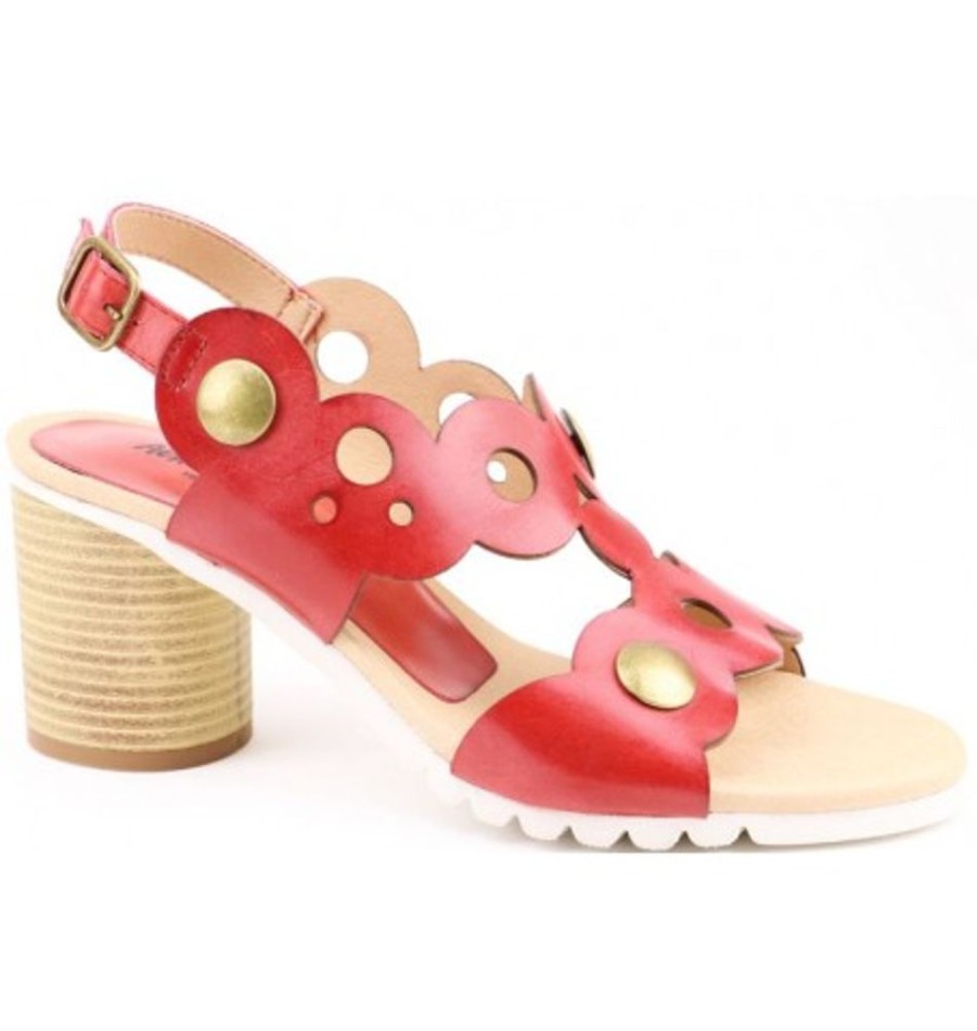 Women'S Shoes Shoesissime Sandals | Collections Bulle 154 Red