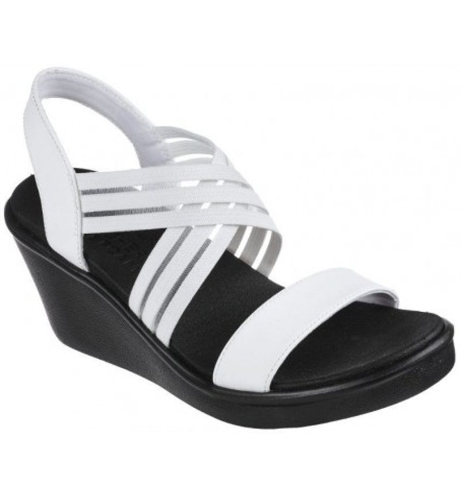 Women'S Shoes Shoesissime Sandals | Skechers Day Flirt 119182 White