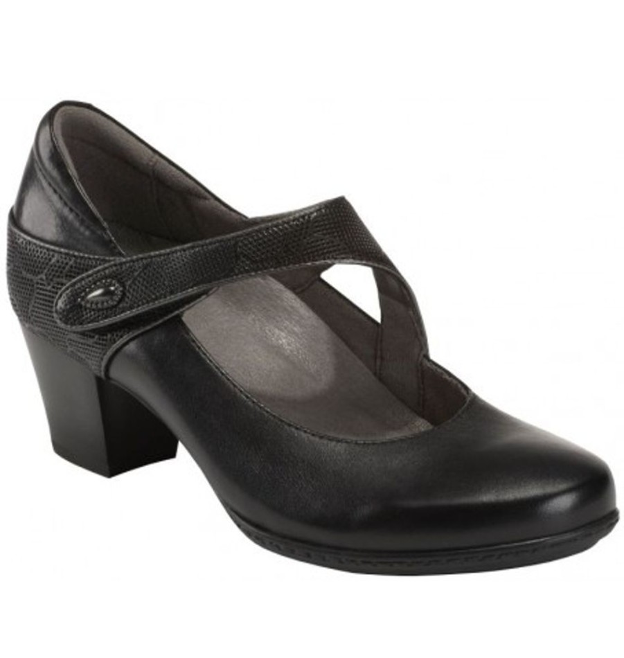 Women'S Shoes Shoesissime Shoes | Earth Calgary Montreal 603055 Black