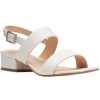 Women'S Shoes Shoesissime Sandals | Clarks Seren25 Strap 26164894 White