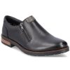 Men'S Shoes Shoesissime Dress Shoes Without Laces | Rieker 14661-00 Black