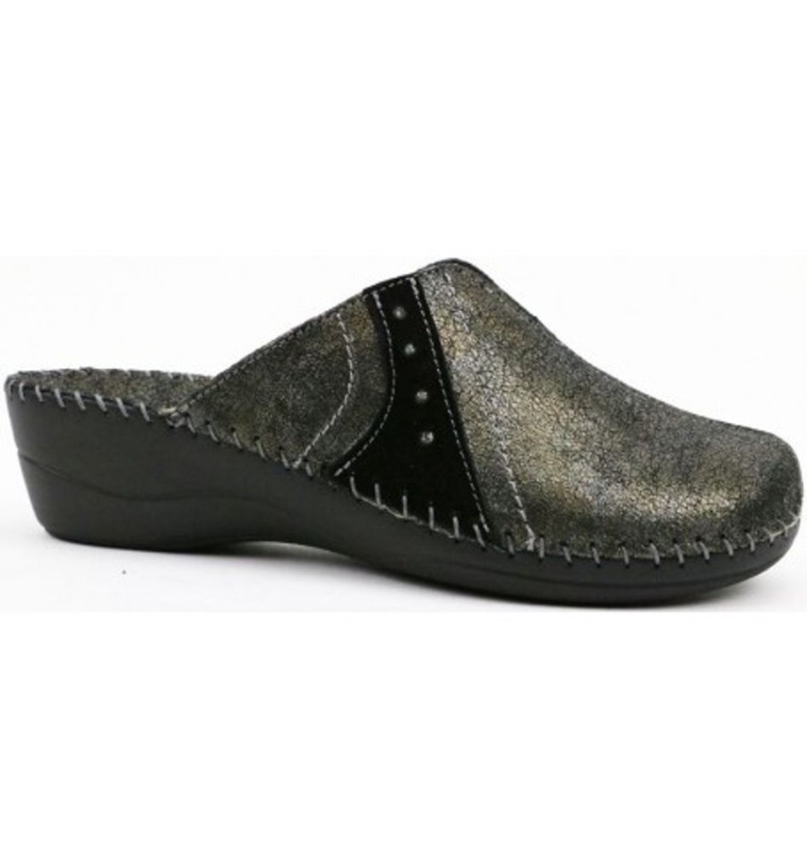 Women'S Shoes Shoesissime Slippers | Collections Bulle 3016-16783 Black