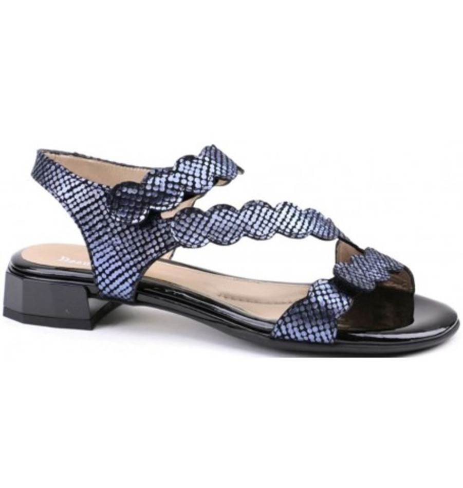 Women'S Shoes Shoesissime Sandals | Beautifeel Musa 2510 Blue