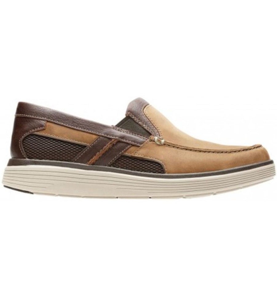 Men'S Shoes Shoesissime Casual Shoes | Clarks Un Abode Free 26132602 Tan