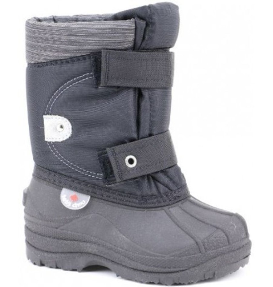 Kids Shoes Shoesissime Winter Boots | Hichaud 7577C Black