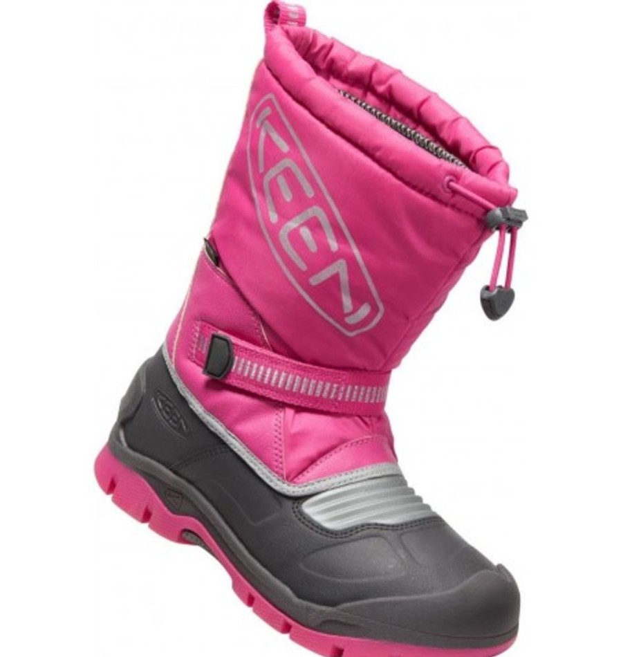 Kids Shoes Shoesissime Winter Boots | Keen Snow Troll Wp 1026757 1026754 Pink