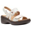 Women'S Shoes Shoesissime Sandals | Clarks Merliah Opal 26164958 White