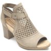 Women'S Shoes Shoesissime Sandals | Rockport Hattie Hi Cuff Ch4625 Taupe