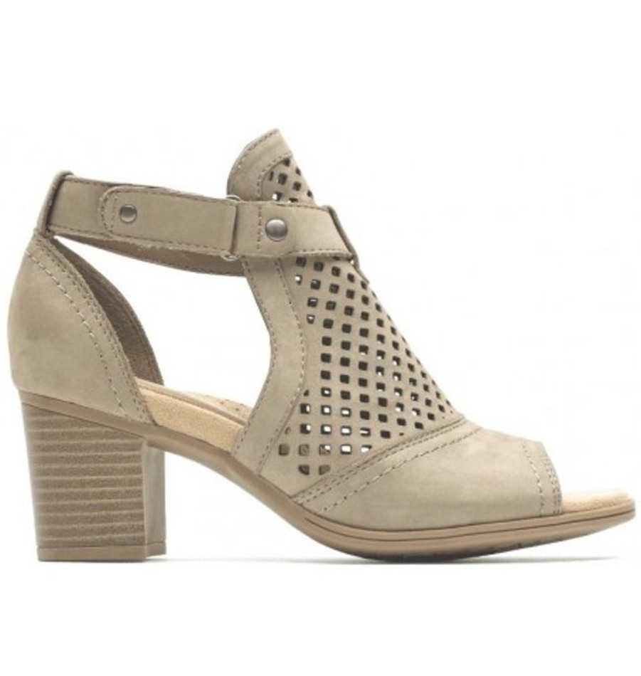 Women'S Shoes Shoesissime Sandals | Rockport Hattie Hi Cuff Ch4625 Taupe