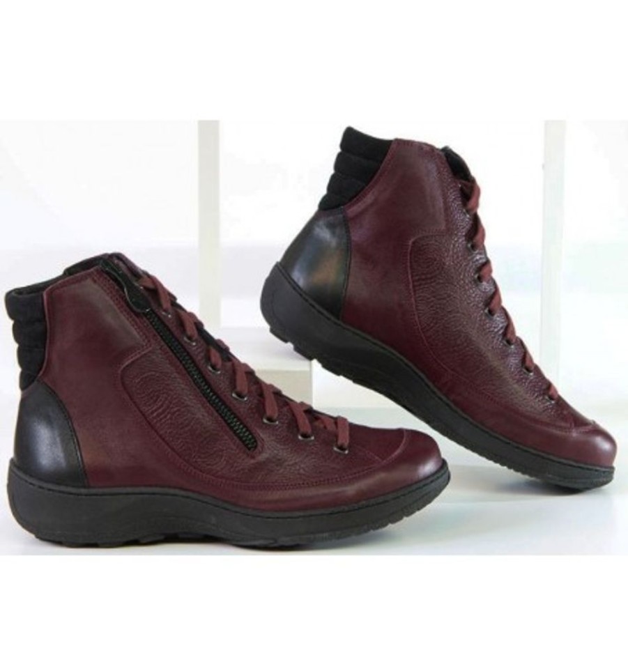 Women'S Shoes Shoesissime Fall Boots | Portofino Dy4952 Burgundy