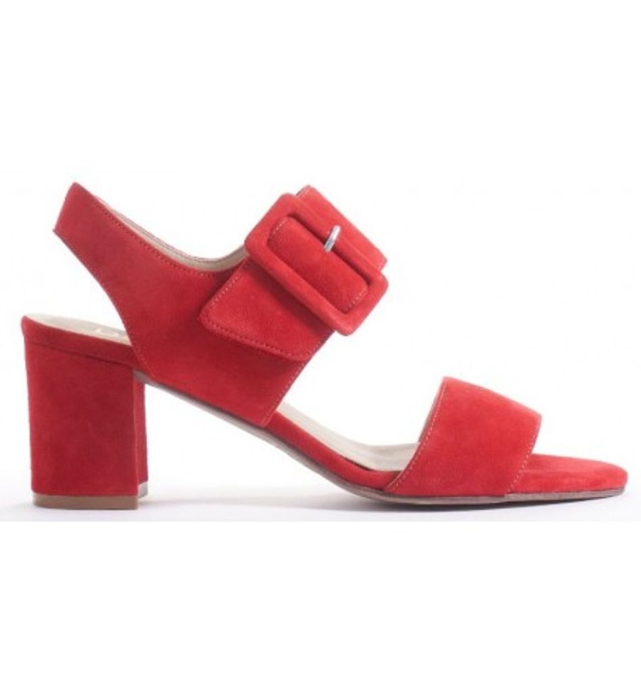 Women'S Shoes Shoesissime Sandals | Dorking - Fluchos Genil D7885 Red