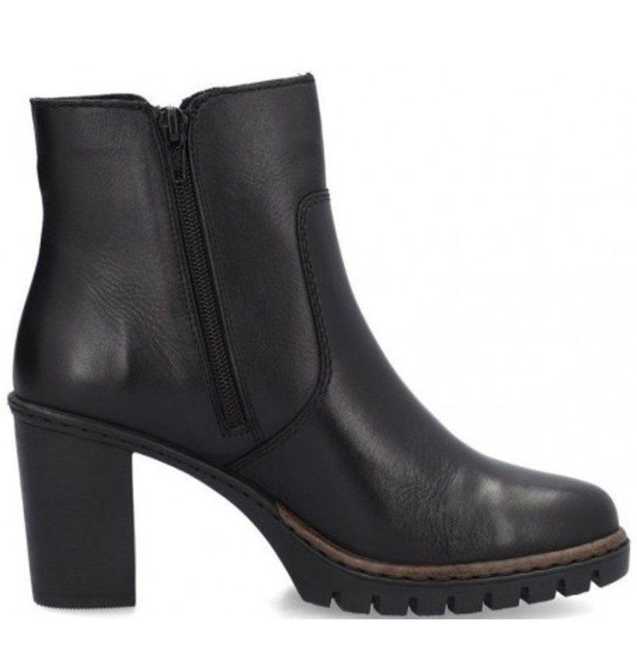 Women'S Shoes Shoesissime Fall Boots | Rieker Y2557-00 Black