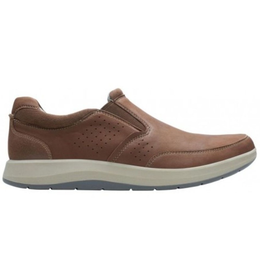 Men'S Shoes Shoesissime Casual Shoes | Clarks Shoda Free 26142531 Tan