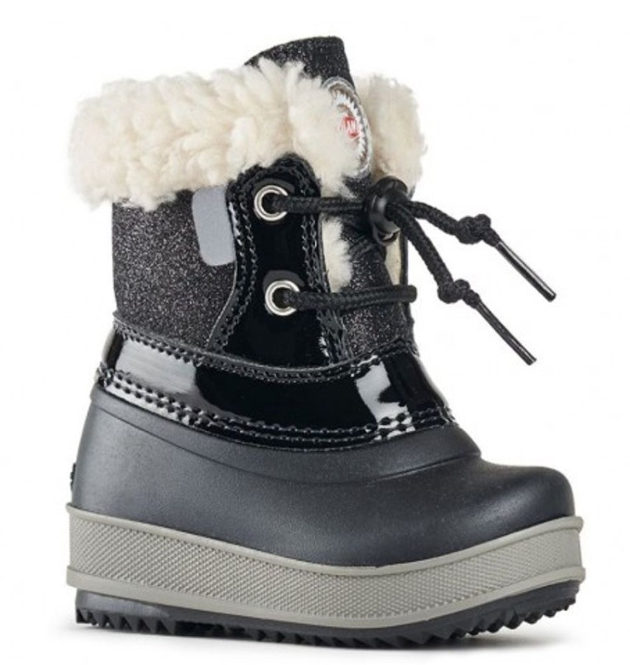 Kids Shoes Shoesissime Winter Boots | Olang Ape Lux Black Varnish