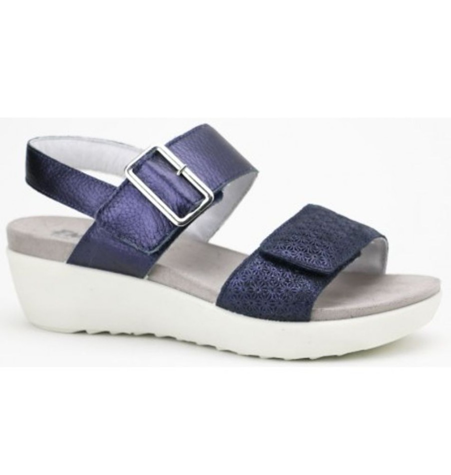 Women'S Shoes Shoesissime Sandals | Collections Bulle 32879 Blue