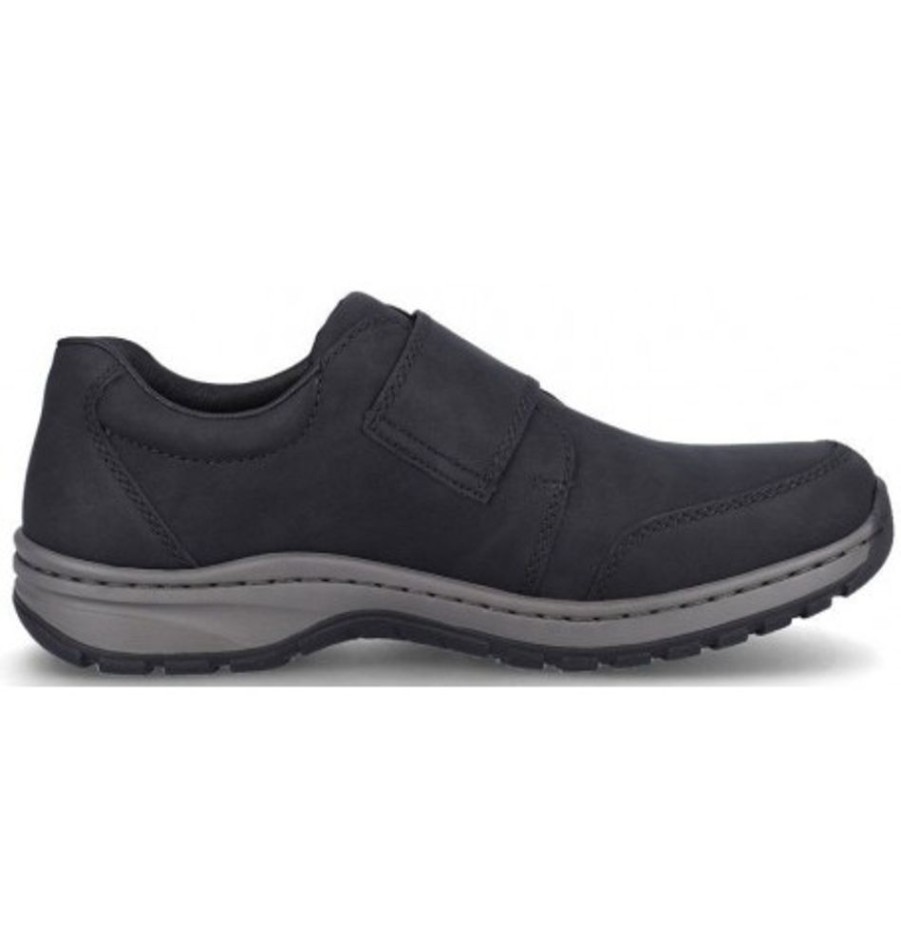 Men'S Shoes Shoesissime Casual Shoes | Rieker 03358-00 Black