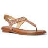 Women'S Shoes Shoesissime Sandals | Michael Kors Mk Plate Thong 40S1Mkfa Pink