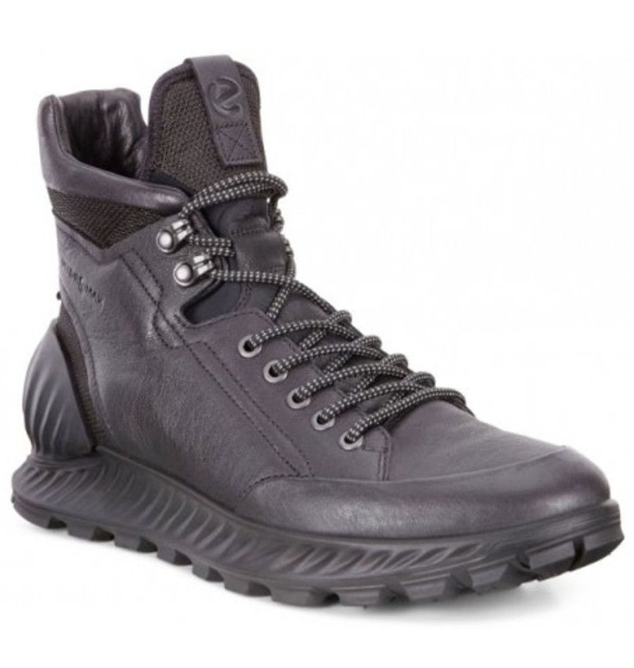 Men'S Shoes Shoesissime Winter Boots | Ecco Bowmar Hm 832304 Black