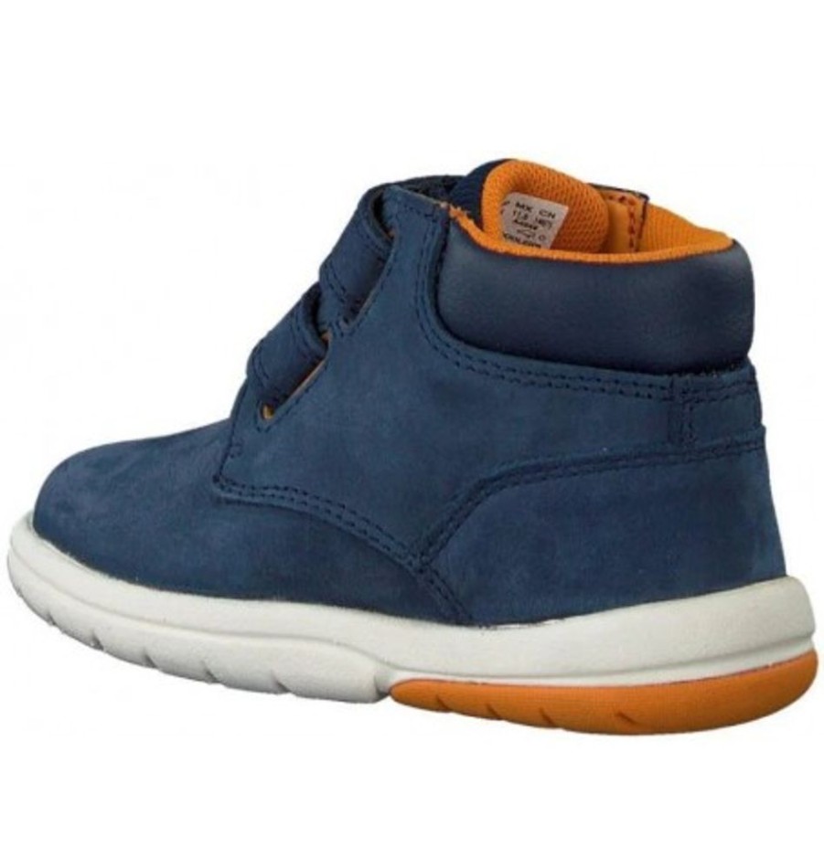 Kids Shoes Shoesissime Fall Boots | Timberland Toddle Tracks Hook & Loop Boot Tb0A2K28 Blue