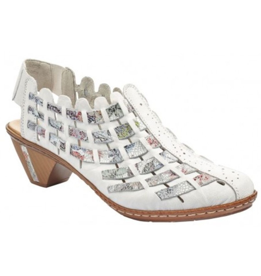 Women'S Shoes Shoesissime Shoes | Rieker 46778-80 White