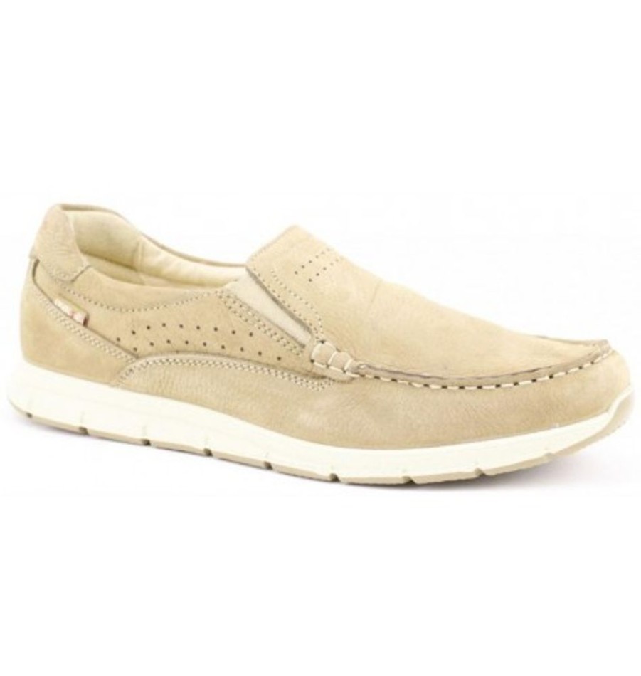 Men'S Shoes Shoesissime Casual Shoes | Collections Bulle 12075 Taupe