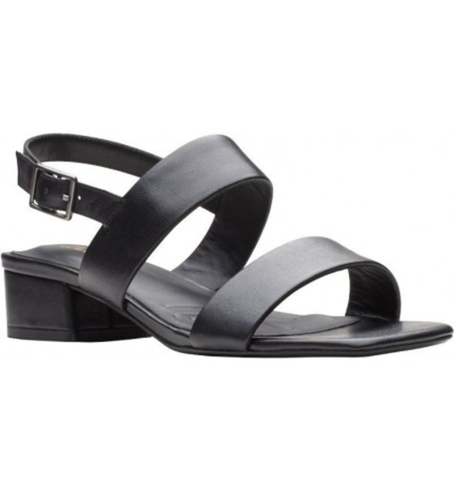 Women'S Shoes Shoesissime Sandals | Clarks Seren25 Strap 26164896 Black