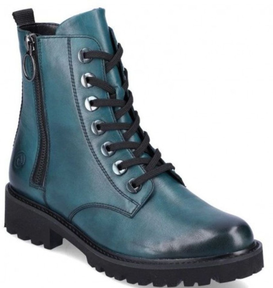 Women'S Shoes Shoesissime Fall Boots | Rieker - Remonte D8671-12 Blue