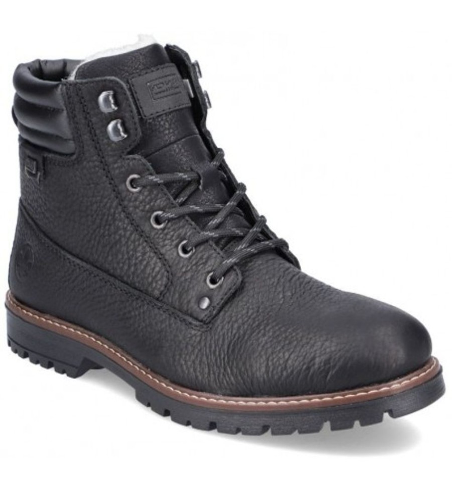 Men'S Shoes Shoesissime Winter Boots | Rieker F3600-00 Black