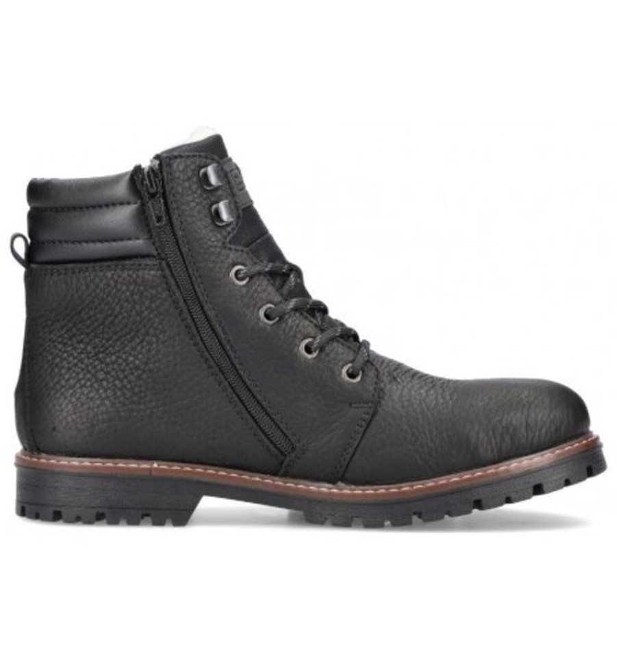 Men'S Shoes Shoesissime Winter Boots | Rieker F3600-00 Black