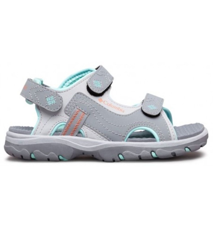 Kids Shoes Shoesissime Sandals | Columbia Castlerock Supreme 1594462 Silver Grey