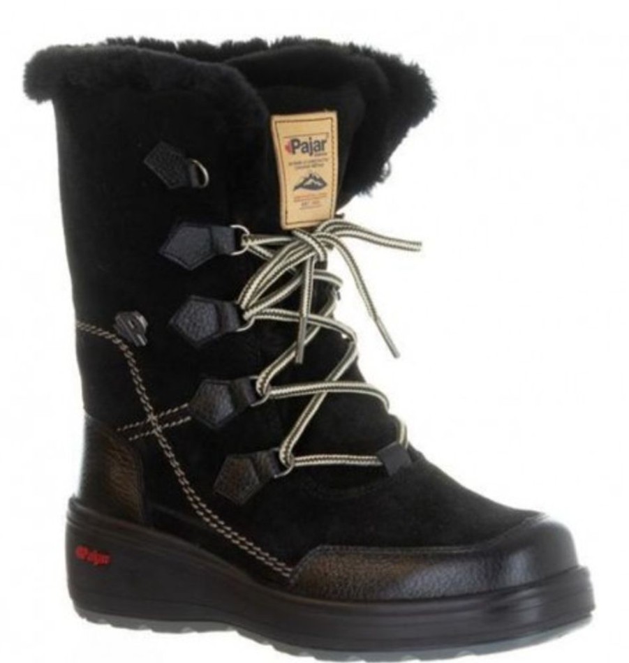 Women'S Shoes Shoesissime Winter Boots | Pajar Valerie Black